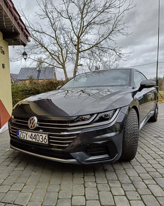 Volkswagen Arteon cena 118000 przebieg: 163000, rok produkcji 2017 z Szczecin małe 92